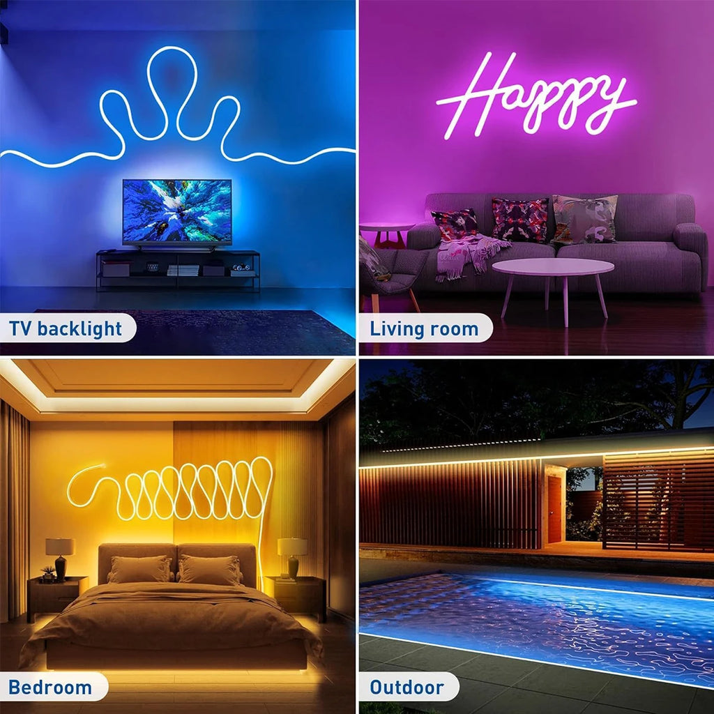 Neon RGB LED Strip Lights