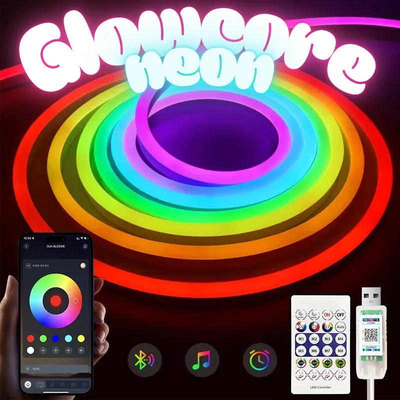 Glowcore Neon LED Strip - The Perfect Setup